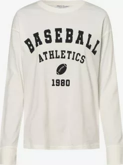 Marie Lund Langarmshirts Shirt Frauen Weiß