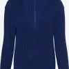 Marie Lund Rollkragenpullover Pullover Frauen Blau