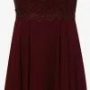 Marie Lund Cocktailkleider Kleid Frauen Bordeaux