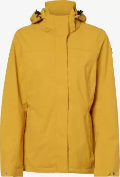 Marie Lund Outdoorjacken Funktionsjacke Frauen Gelb
