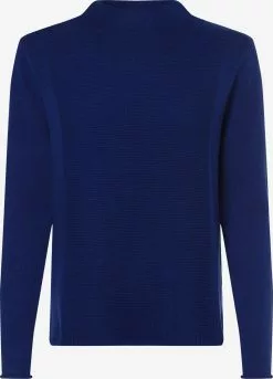 Marie Lund Basic Pullover Pullover Frauen Royalblau