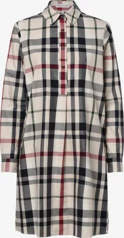 Marie Lund Minikleider Blusenkleid Frauen Sand