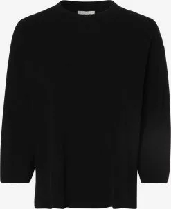 Marie Lund Basic Pullover Pullover Frauen Marine