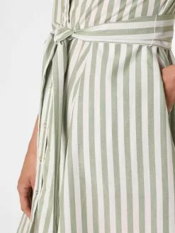 Marie Lund Blusenkleider Kleid Frauen Dunkelgrün / Weiß -Mari Lund Verkaufe 208ae69df989ed90c7e9ebf8f6f29192