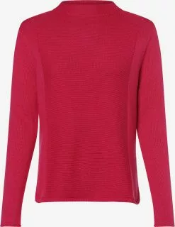 Marie Lund Basic Pullover Pullover Frauen Fuchsia