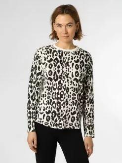 Marie Lund Langarmshirts Shirt Frauen Schwarz / Weiß -Mari Lund Verkaufe 41affe0c6334341239757522a319849e