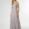 Marie Lund Abendkleider Abendkleid Frauen Grau / Pink -Mari Lund Verkaufe 47b2b67e6cbe810b85d14d505734822f