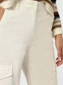 Marie Lund Cargohosen Regular Cargohose Frauen Weiß -Mari Lund Verkaufe 4db9752b2a41233547747270d0d9b0cf