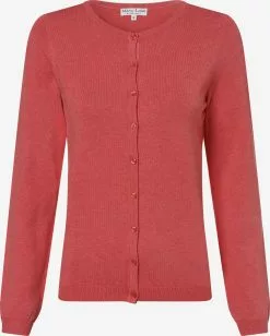 Marie Lund Strickjacken Strickjacke Frauen Rot