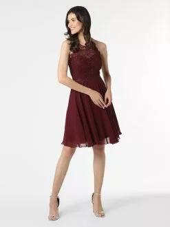 Marie Lund Cocktailkleider Kleid Frauen Bordeaux -Mari Lund Verkaufe 5dd35f54741da693c1e5329a483e80c9