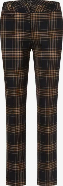 Marie Lund Stoffhosen Slimfit Hose Frauen Dunkelbeige / Marine