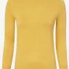 Marie Lund Rollkragenpullover Pullover Frauen Goldgelb -Mari Lund Verkaufe 7d36ef0993fad16e581c6805dea5ae44