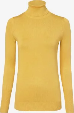 Marie Lund Rollkragenpullover Pullover Frauen Goldgelb