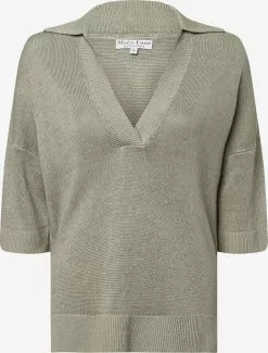 Marie Lund Feinstrickpullover Pullover Frauen Schilf