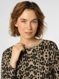 Marie Lund Langarmshirts Shirt Frauen Beige / Schwarz -Mari Lund Verkaufe a890627cc504b54ea578b095d3a9243e