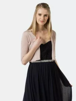 Marie Lund Boleros Bolero Frauen Altrosa