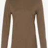 Marie Lund Langarmshirts Shirt Frauen Schlammfarben -Mari Lund Verkaufe a98021f56b6af237d32174f8dc13cb3f