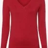 Marie Lund Basic Pullover Pullover Frauen Rot -Mari Lund Verkaufe ac38ca5a040d35428d048812f586f3bb