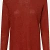 Marie Lund Basic Pullover Pullover Frauen Rostbraun -Mari Lund Verkaufe b18043f8649f0d90d0d20697049a66c3