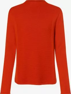 Marie Lund Basic Pullover Pullover Frauen Rot