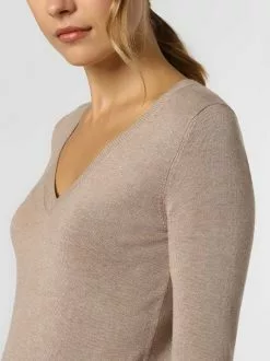 Marie Lund Basic Pullover Pullover Frauen Hellbeige -Mari Lund Verkaufe b850cd65b5efbb94efeb82936d4e4ac3