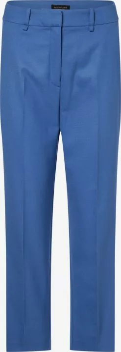 Marie Lund Hosen Loosefit Hose Frauen Blau