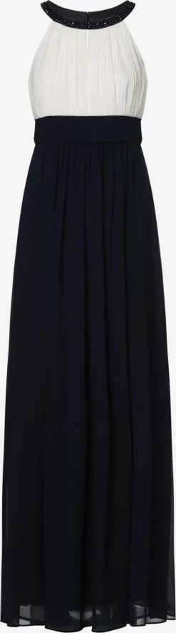 Marie Lund Abendkleider Abendkleid Frauen Marine