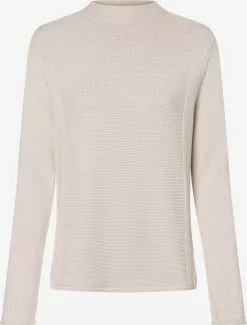 Marie Lund Basic Pullover Pullover Frauen Sand