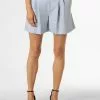 Marie Lund Shorts Regular Bundfaltenhose Frauen Hellblau -Mari Lund Verkaufe cd03b489fc01d465e5110b958099fccd