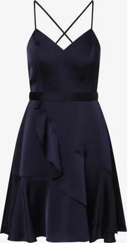 Marie Lund Cocktailkleider Kleid Frauen Marine