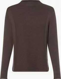 Marie Lund Basic Pullover Pullover Frauen Taupe