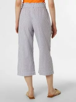 Marie Lund Culottes Wide Leg Bundfaltenhose Frauen Blau / Weiß -Mari Lund Verkaufe cf2468490d47434006ebc0f7e9363032