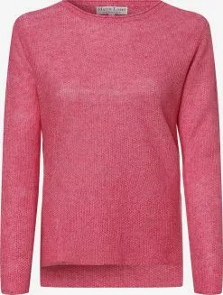 Marie Lund Basic Pullover Pullover Frauen Pink