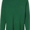 Marie Lund Basic Pullover Pullover Frauen Grün -Mari Lund Verkaufe d434d2d15351f61e7bc3dfcc94764882