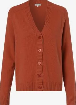 Marie Lund Strickjacken Strickjacke Frauen Orange
