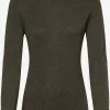Marie Lund Basic Pullover Pullover Frauen Khaki