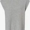 Marie Lund Pullunder Pullover Frauen Hellgrau