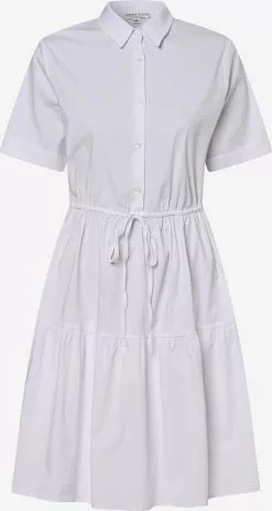 Marie Lund Blusenkleider Kleid Frauen Weiß