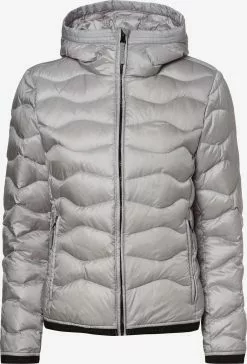 Marie Lund Winterjacken Übergangsjacke Frauen Hellgrau