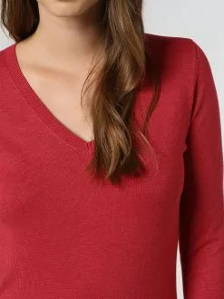 Marie Lund Basic Pullover Pullover Frauen Rot -Mari Lund Verkaufe f76a8c7ff3dba51ebdf39a970d825d96