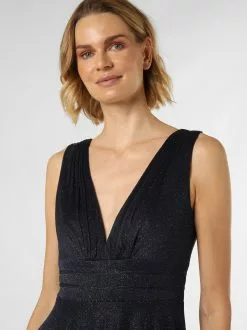 Marie Lund Abendkleider Abendkleid Frauen Nachtblau -Mari Lund Verkaufe f923ff7706c987276ce029e136d6bcbd